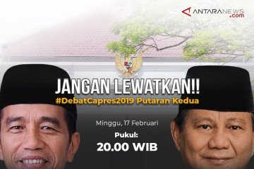 Relawan pemenangan Prabowo-Sandi gelar nobar di Rembiga