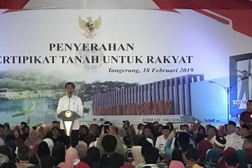 Jokowi sebut sengketa lahan itu seram