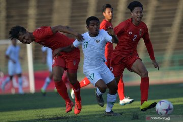 Piala AFF U-22 : Timnas Indonesia U-22 imbang lawan Myanmar 1-1