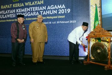 KUnjungan Menteri Agama ke Kendari