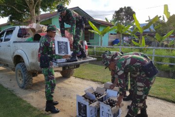 TNI gagalkan penyelundupan miras asal Malaysia di Sintang Kalbar