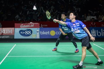 Kevin dan Ahsan menang atas Matsui danTakeuchi