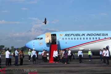 Presiden Jokowi memulai kunjungan kerja di Jawa Timur