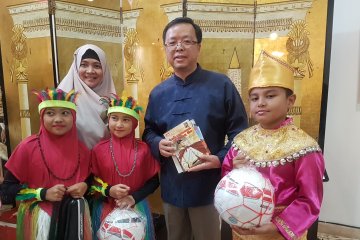 China donasikan perpustakaan untuk TK, SD Al-Ikhwan di Tangerang