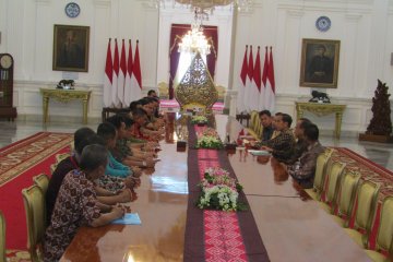 Presiden terima perwakilan pekerja perkebunan di Istana