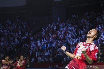 Anthony Ginting menang