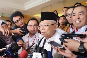 Di Konvensi Rakyat Indonesia Maju, Ma'ruf juga akan berpidato