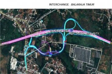 Simpang Susun Tol Balaraja Timur ditargetkan rampung tahun ini