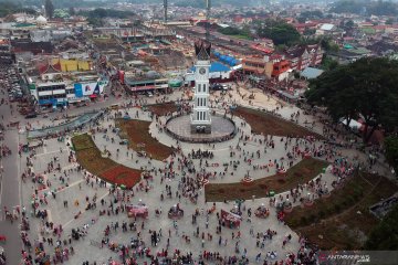 Wajah baru kawasan Jam Gadang