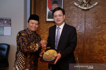 Pimpinan MPR terima delegasi Majelis Rakyat Tiongkok