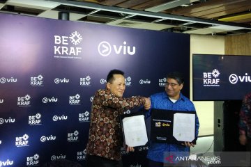 Bekraf gandeng Viu kembangkan ekosistem film Indonesia