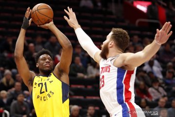 NBA :  Indiana Pacers melawan Detroit Pistons