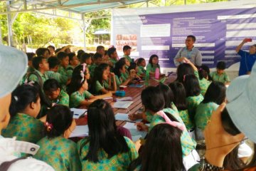 DSLNG perkenalkan konservasi burung maleo kepada siswa SD