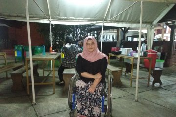 Yuna semangat meraih cita meski di kursi roda