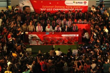 Sambutan hangat bagi Sang Juara