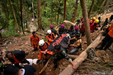 Ini pertimbangan mengapa evakuasi korban longsor  penambangan Bolaang Mongondow dihentikan