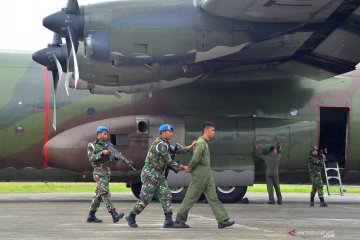 Simulasi penanganan pesawat asing