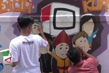 KPU tingkatkan partisipasi pemilih dengan mural