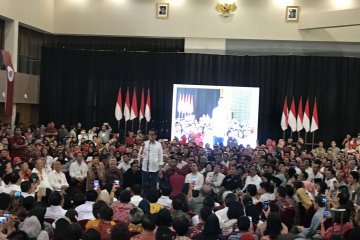 Jokowi sebut dirinya kurus tapi tidak pernah takut apapun