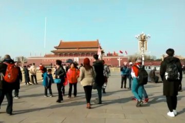 Petang di Lapangan Tiananmen