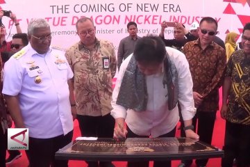 Smelter Nikel Seluas 700 Ha Mulai Beroperasi