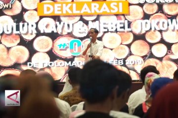 Temui Relawan Sekabel, Jokowi teringat profesi masa lalu