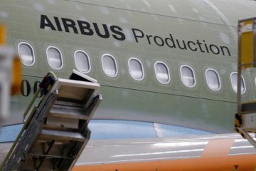 Saham Airbus meroket setelah kantongi pesanan China