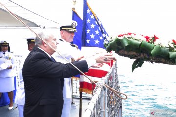 Mengenang USS Houston di perairan Selat Sunda