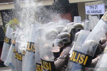 Simulasi pengamanan Pemilu