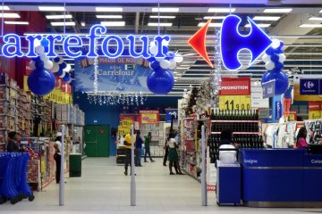 Bursa Prancis menguat, namun saham Carrefour mengalami kerugian terbesar