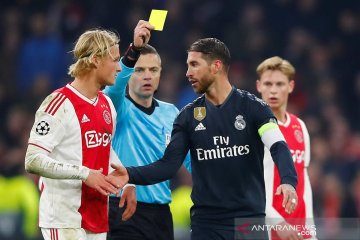 Ajax bakal manfaatkan absennya Sergio Ramos