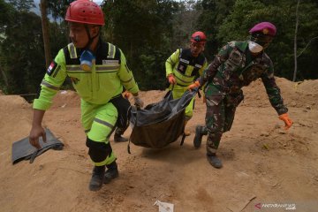 Tim DVI masih identifikasi dua korban longsor tambang Bakan