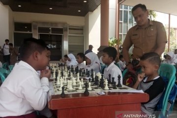 Pecatur Cilik Penajam Ikuti Turnamen Catur HUT Kabupaten