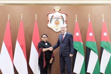 Indonesia-Yordania dorong kerja sama dukung perjuangan Palestina