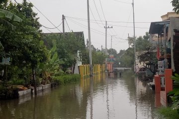 Sejumlah desa di Sidoarjo tergenang banjir
