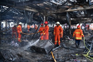 Korsleting listrik diduga penyebab kebakaran di Kebayoran Baru Jakarta
