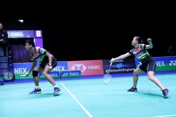 Owi/Winny menang cepat atas sesama Indonesia dalam All England