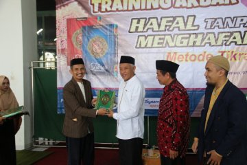 Ratusan orang ikuti training akbar menghafal Alquran