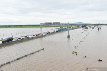 Jasamarga: Banjir di ruas Tol Ngawi-Kertosono mulai surut