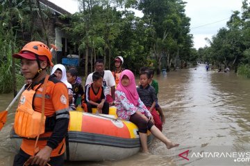 BNPB: 12.495 KK di 15 kabupaten di Jatim terdampak banjir