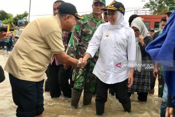 Gubernur Jatim: Bengawan Solo butuh lima sudetan atasi banjir