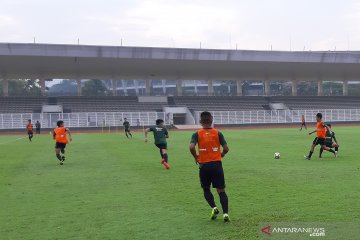 Timnas U-23 pertajam taktik di hari kelima pemusatan latihan