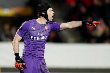 Petr Cech yakin Arsenal bisa atasi defisit gol di leg kedua