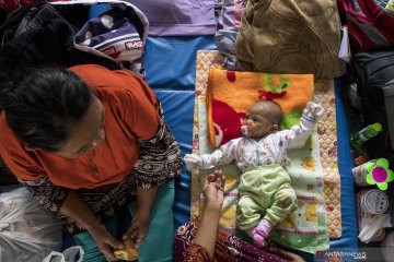 Banjir di tiga kecamatan Kabupaten Bandung mulai surut