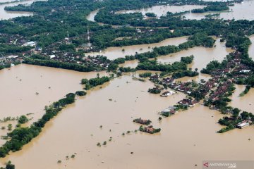 Luasan banjir di Kabupaten Ngawi