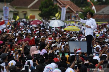 Jokowi hadiri deklarasi petani dan nelayan Lampung