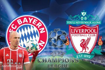 Hadapi Liverpool di leg kedua, Bayern Munchen kembali tanpa Robben