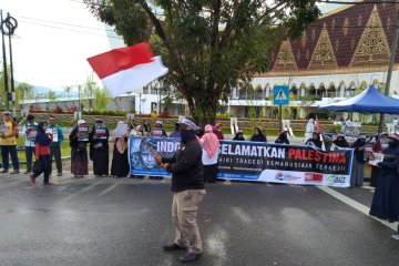 ACT Sumbar gelar aksi solidaritas untuk Palestina