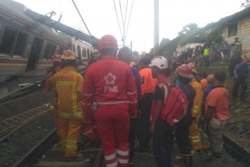 RS PMI Bogor rawat korban KRL anjlok