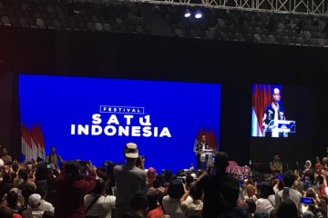 Jokowi bikin kuis Decacorn di Festival Satu Indonesia